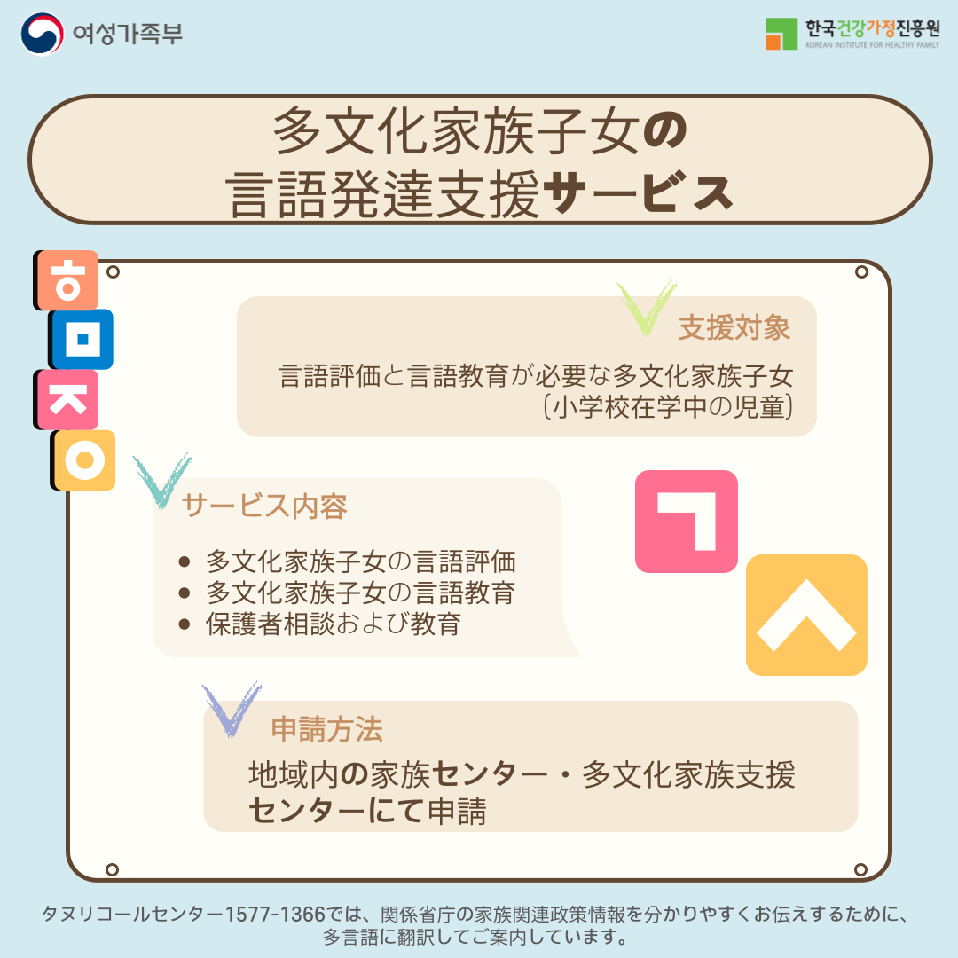 다문화가족 지원 서비스 안내 ① 일본어-3